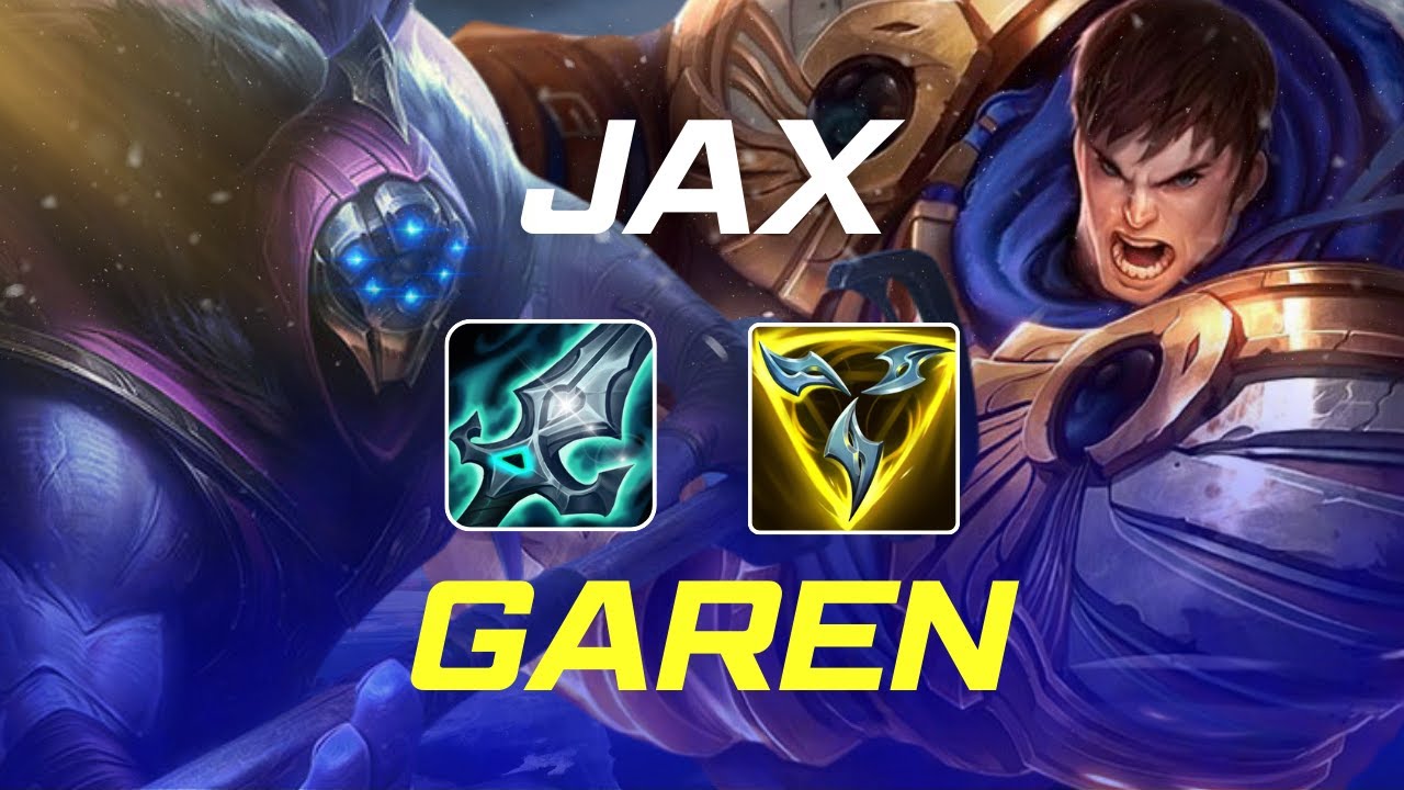 OTP JAX VS GAREN - NOUVEAU BUILD POUR WIN CE MATCHUP | League of Legends