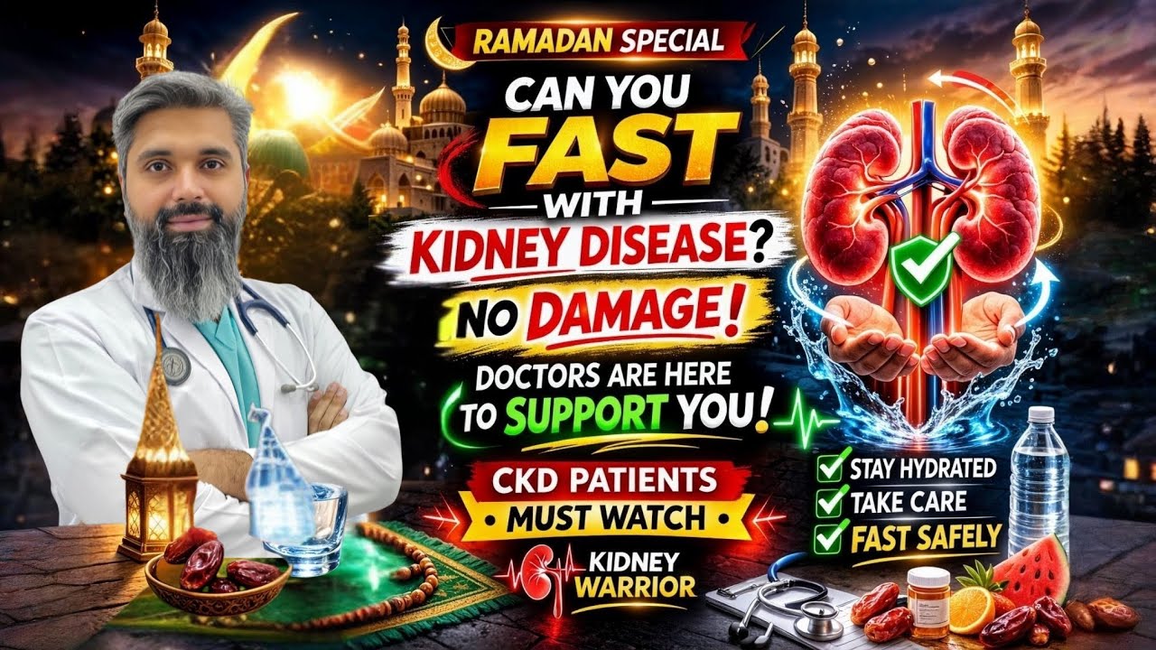 No Compromise in Worship — Safe Fasting Guide for Kidney Patients | Dr. Shoeb Khan