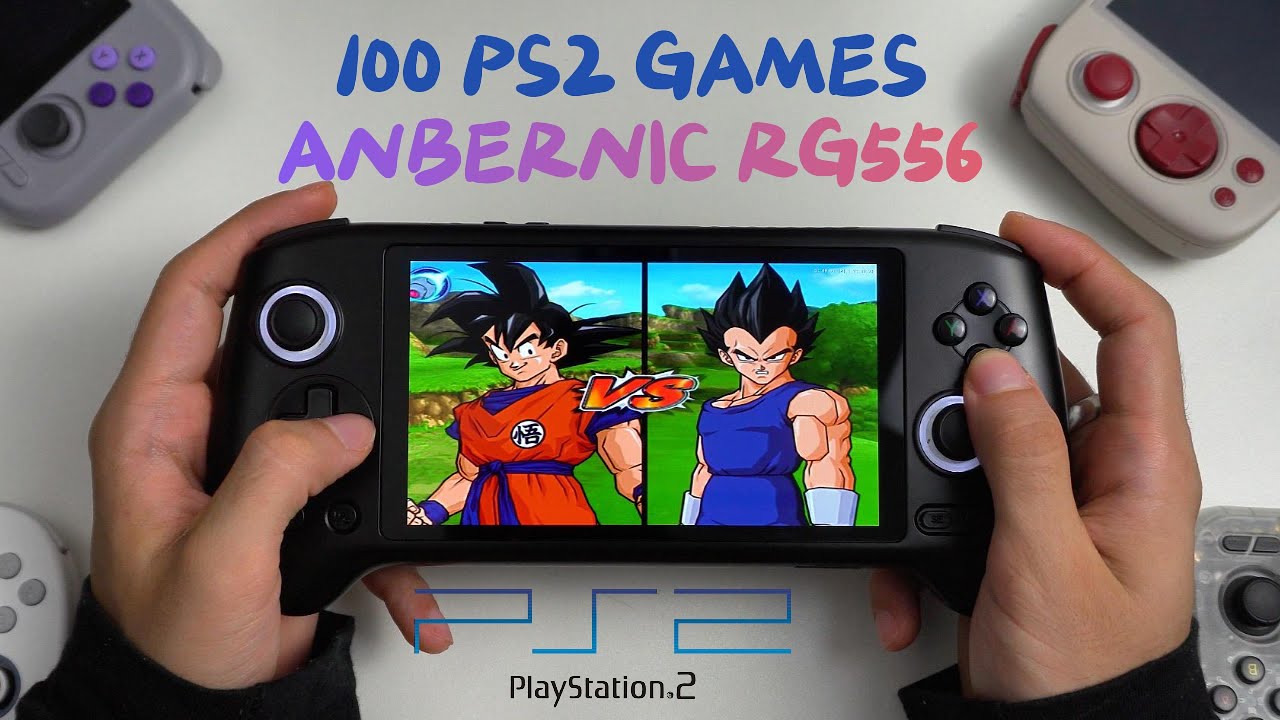 Probamos 100 Juegos de PS2 en la ANBERNIC RG 556 | PARTE 1