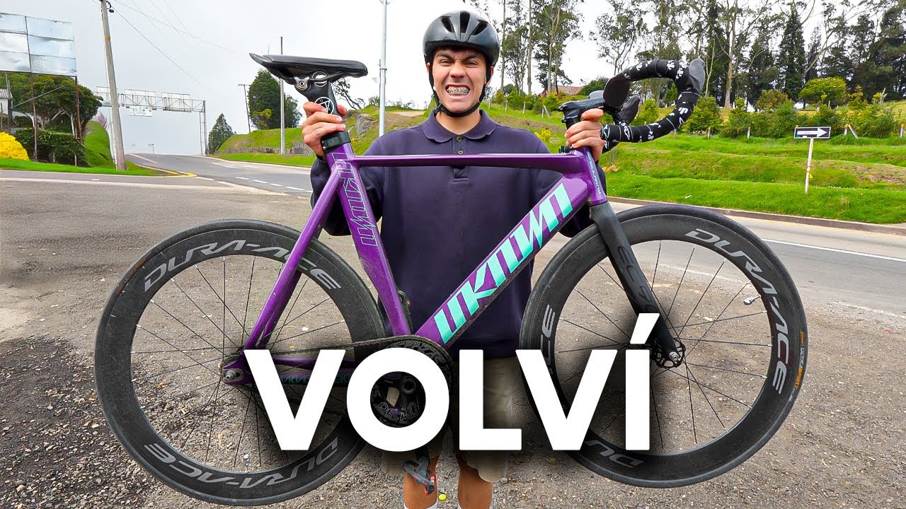 Volví a la bici, la leyenda del ciclismo Colombiano