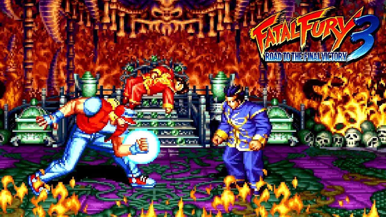 FATAL FURY 3 - JIN CHONREI Boss Fight - NEOGEO
