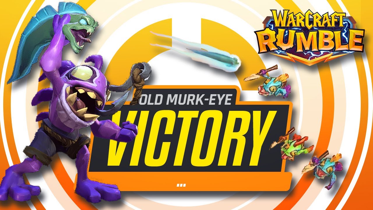 Old Murk-Eye - Victory (Warcraft Rumble) #warcraftrumble #oldmurkeye