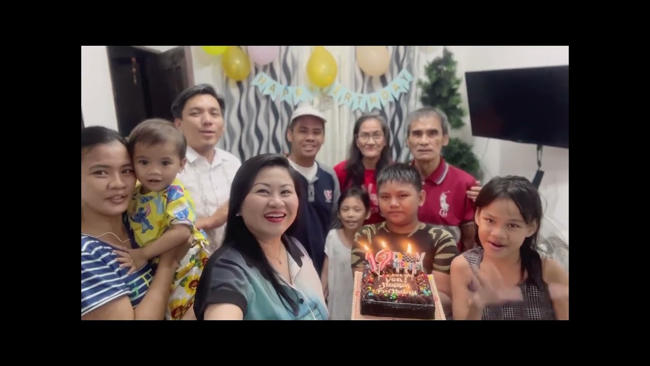 Happy Birthday, Kuya Von! (Von at 12)