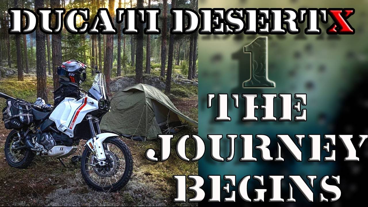 Ducati desert X Road trip to Europe / The first day