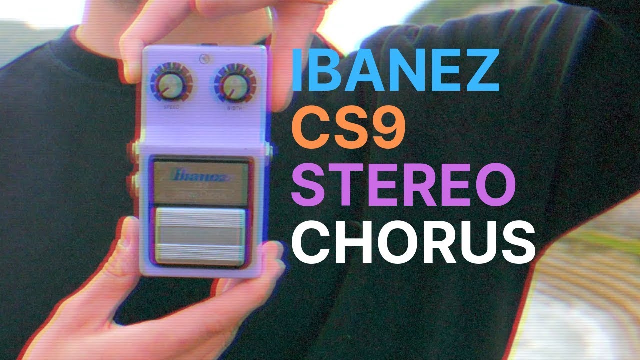 Ibanez CS9 Chorus Demo