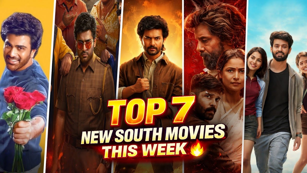 Top 7 New South Movies Hindi Dubbed 2026 | New Love Story Movie | KS Xplain 