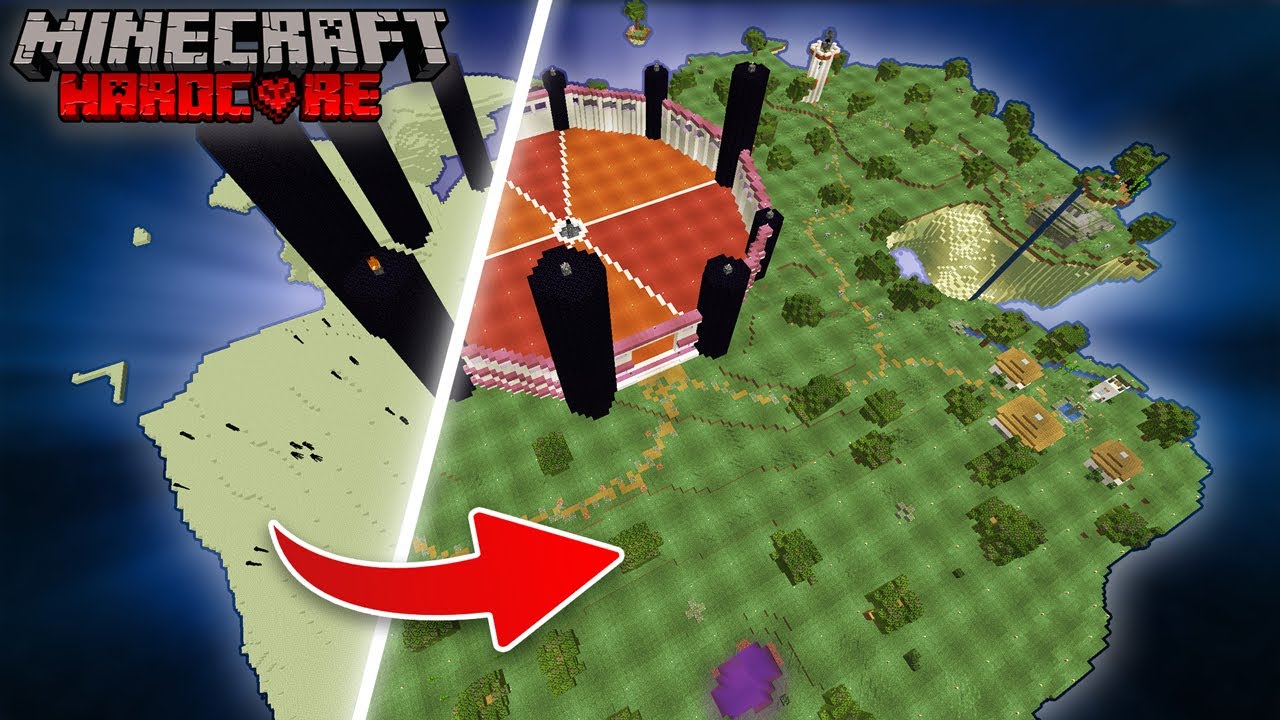 Ich habe das Ende in Minecraft Hardcore transformiert! | Flexi Minecraft Hardcore deutsch #6