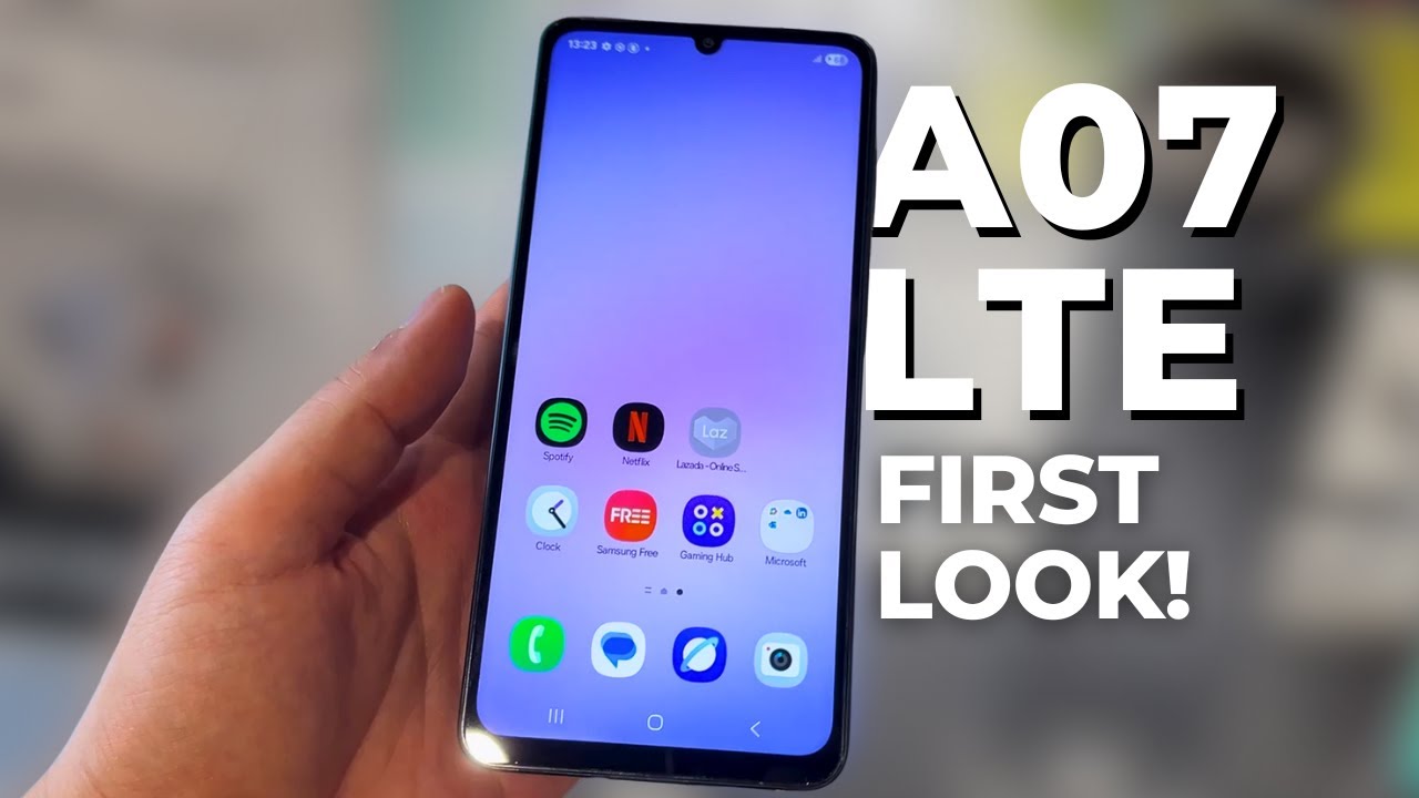Samsung Galaxy A07 LTE First Look! The Cheapest Galaxy Phone!