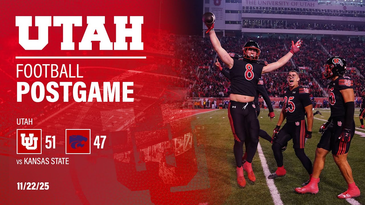 Utah vs. Kansas State | POST GAME PRESS CONFERENCE