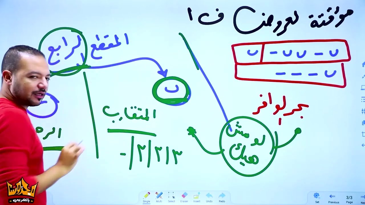 بحر الرّجز || العَروض || د. محمد محروس