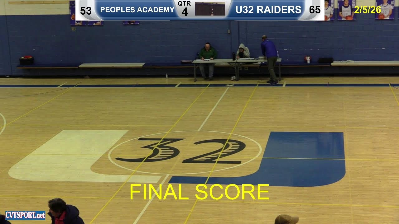 2/5/26-Peoples @ U32 Boys Basketball