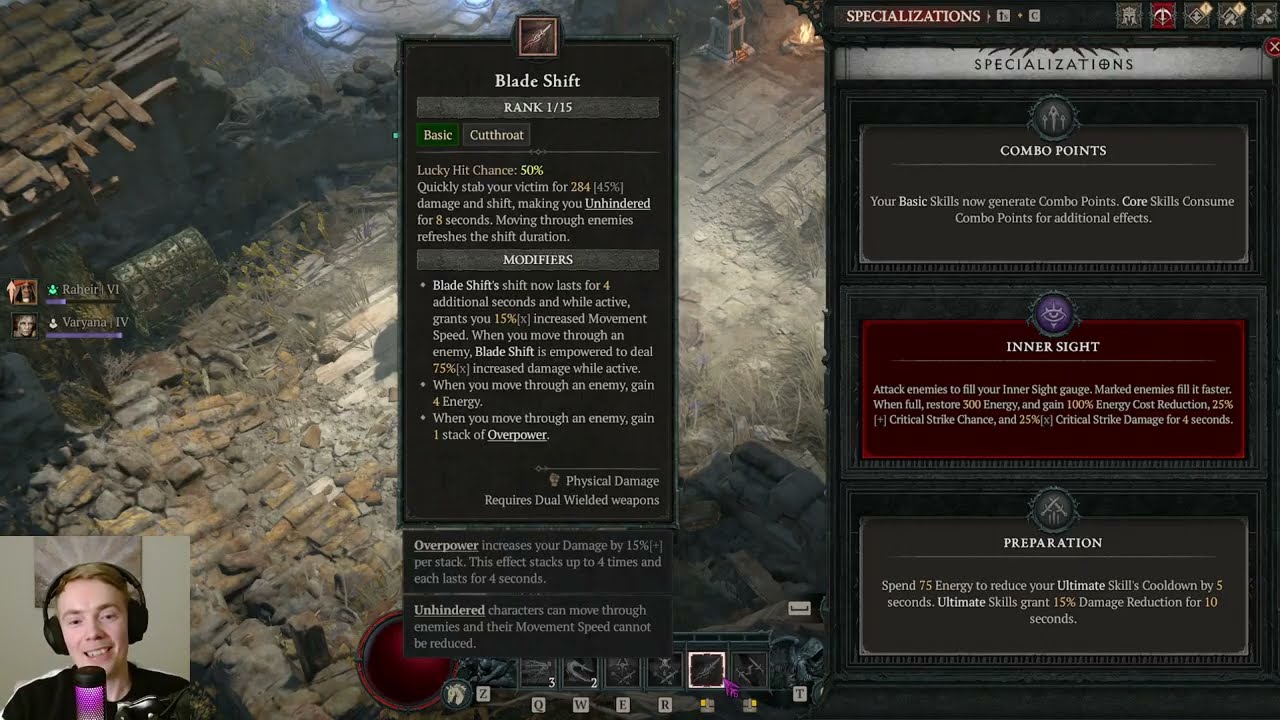 Twisting Blades Rogue Leveling Guide (Diablo 4, Lord of Hatred)