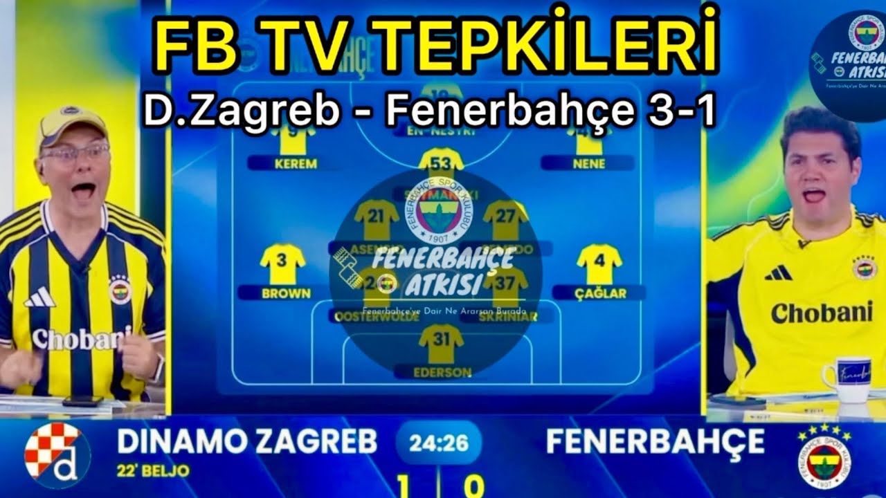 Dinamo Zagreb &ndash; Fenerbah&ccedil;e | FB TV Tepkiler ve Yorumlar-Basketbol Ma&ccedil;ı Nedeniyle Tam Yayın Yapılmadı