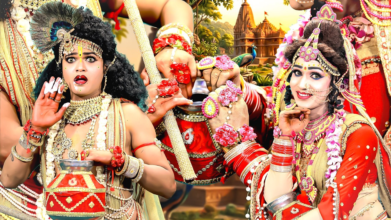 कान्हा नथ बनवादे सोने की | वृन्दावन के कृष्ण डी.जे झांकी भजन 2026 | राधा कृष्ण झांकी भजन | Krishan