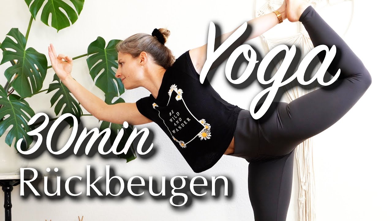 mit Rückbeugen das Herz öffnen und den Rücken aktivieren | Hatha Yoga Level 1-2 | der Tänzer