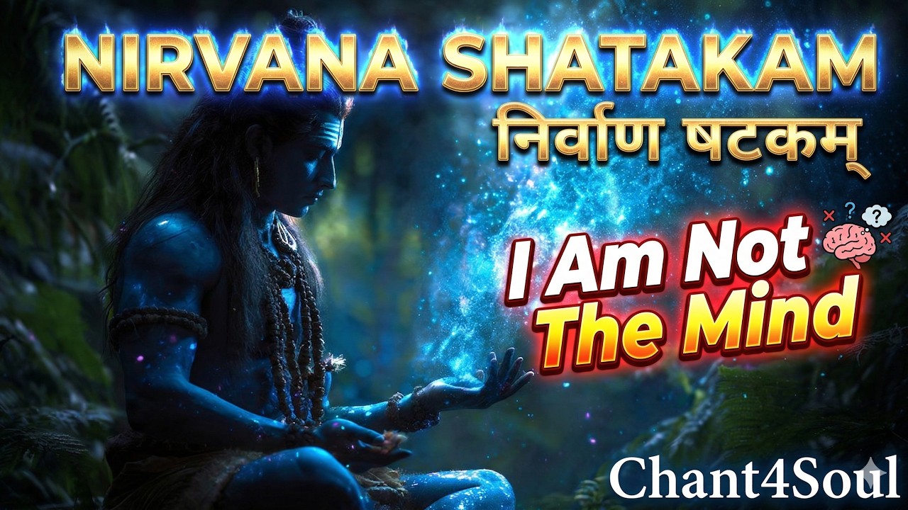 🔱  Nirvana Shatakam | Shivoham Shivoham | Vedic Chant for Awakening & Liberation | Chant4Soul 🔱