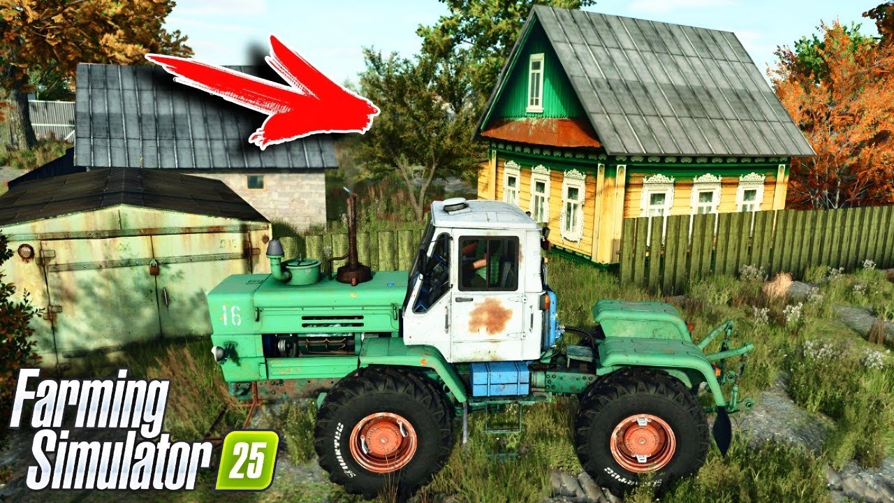 ВОССТАНОВИЛ СТАРЫЙ УЧАСТОК! Модовая карта Farming Simulator 25
