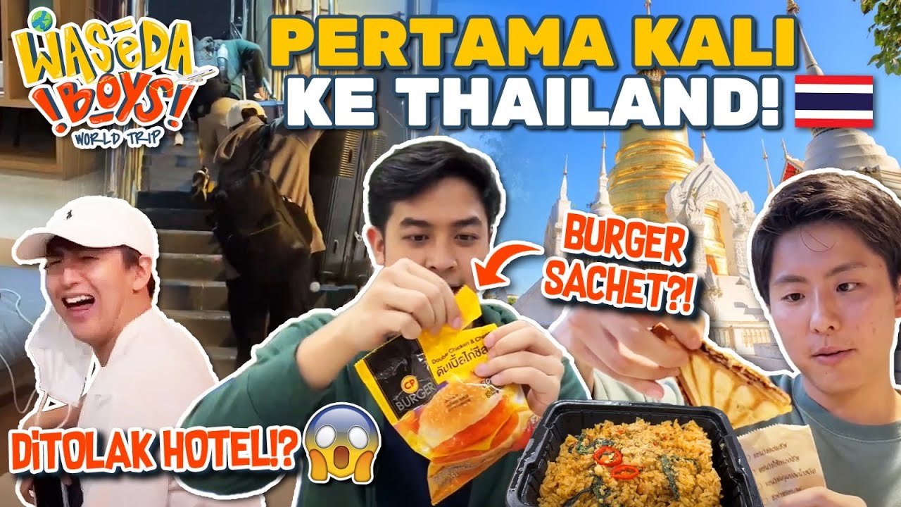 WASEDABOYS PERTAMA KALI KE THAILAND! ADA KEJADIAN TAK TERDUGA... | WORLD TRIP 1