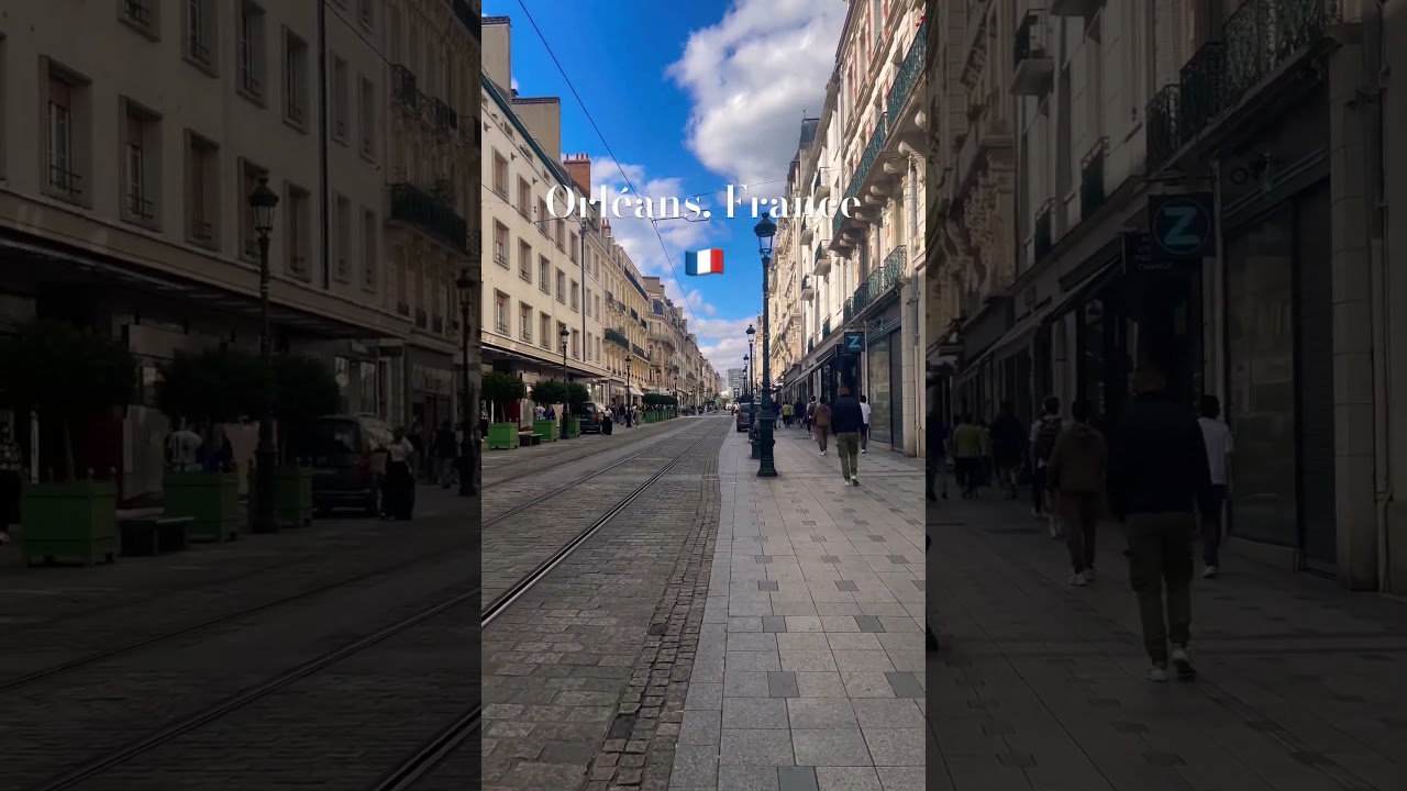 Orl&eacute;ans, France 🇫🇷  4K #lovefrance #europeantravel #exploring #travel #frenchcountryside #mi