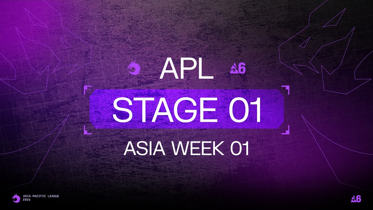 Stage 01 2026: APL Asia - Week 1