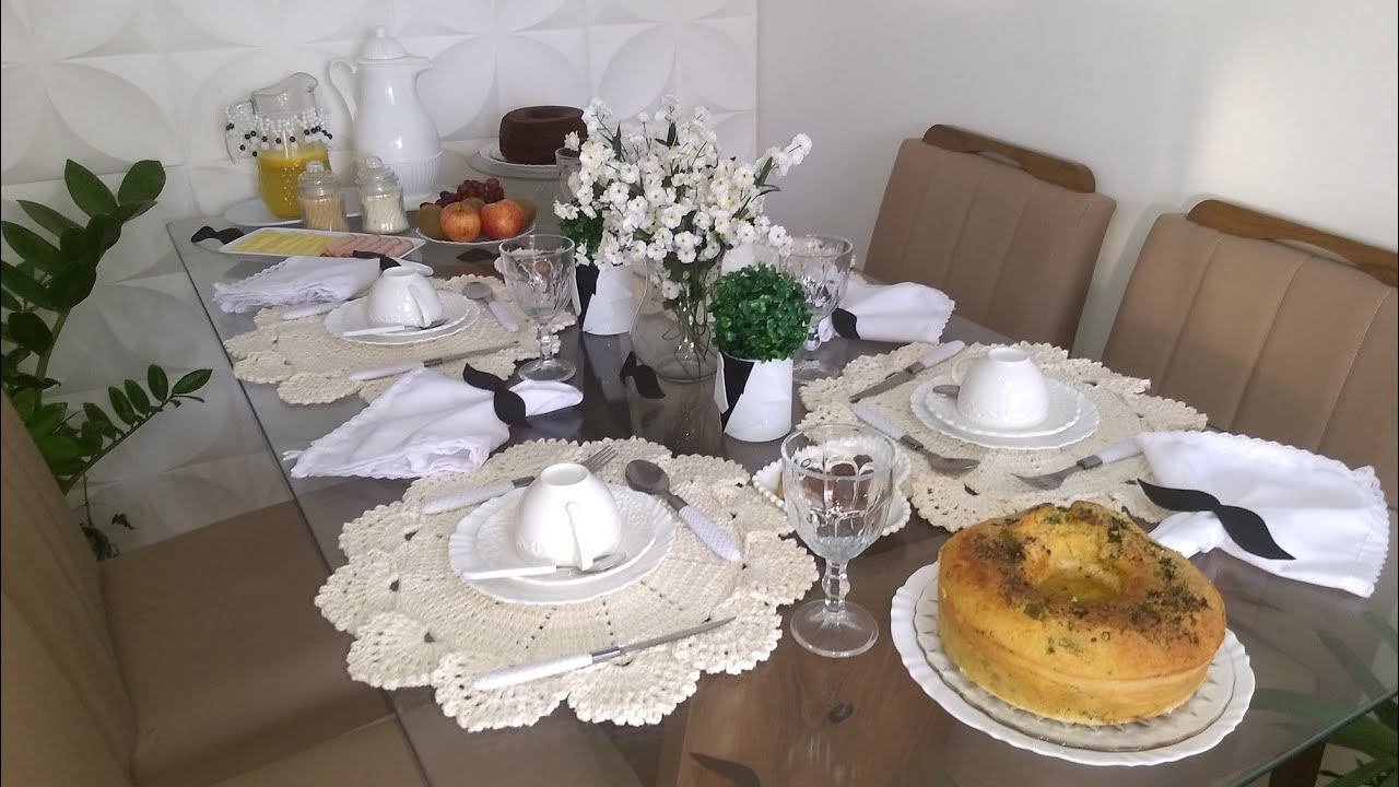 Café para o dia dos Pais/Mesa posta