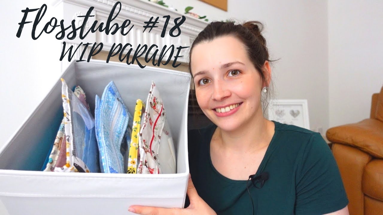FLOSSTUBE #18 Mid-Year WIP Parade, Exciting Life Update and 5 Finishes