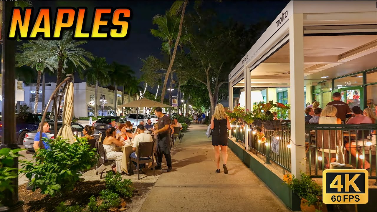 Naples Florida's Nightlife on 5th Ave South
