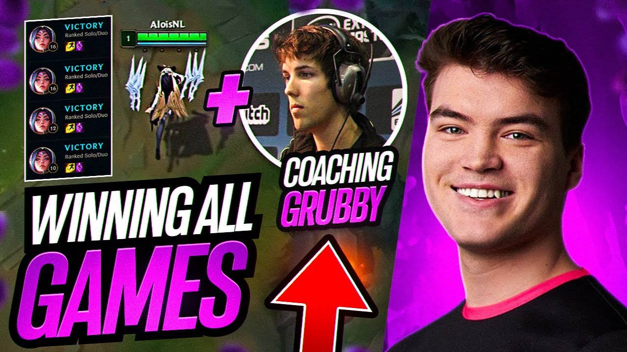 Winning all Irelia games in countermatchups + Teaching Grubby all the fundamentals