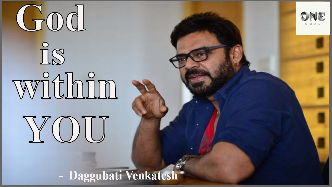 God is within you great speech by Venkatesh | spiritual talk by victory Venkatesh