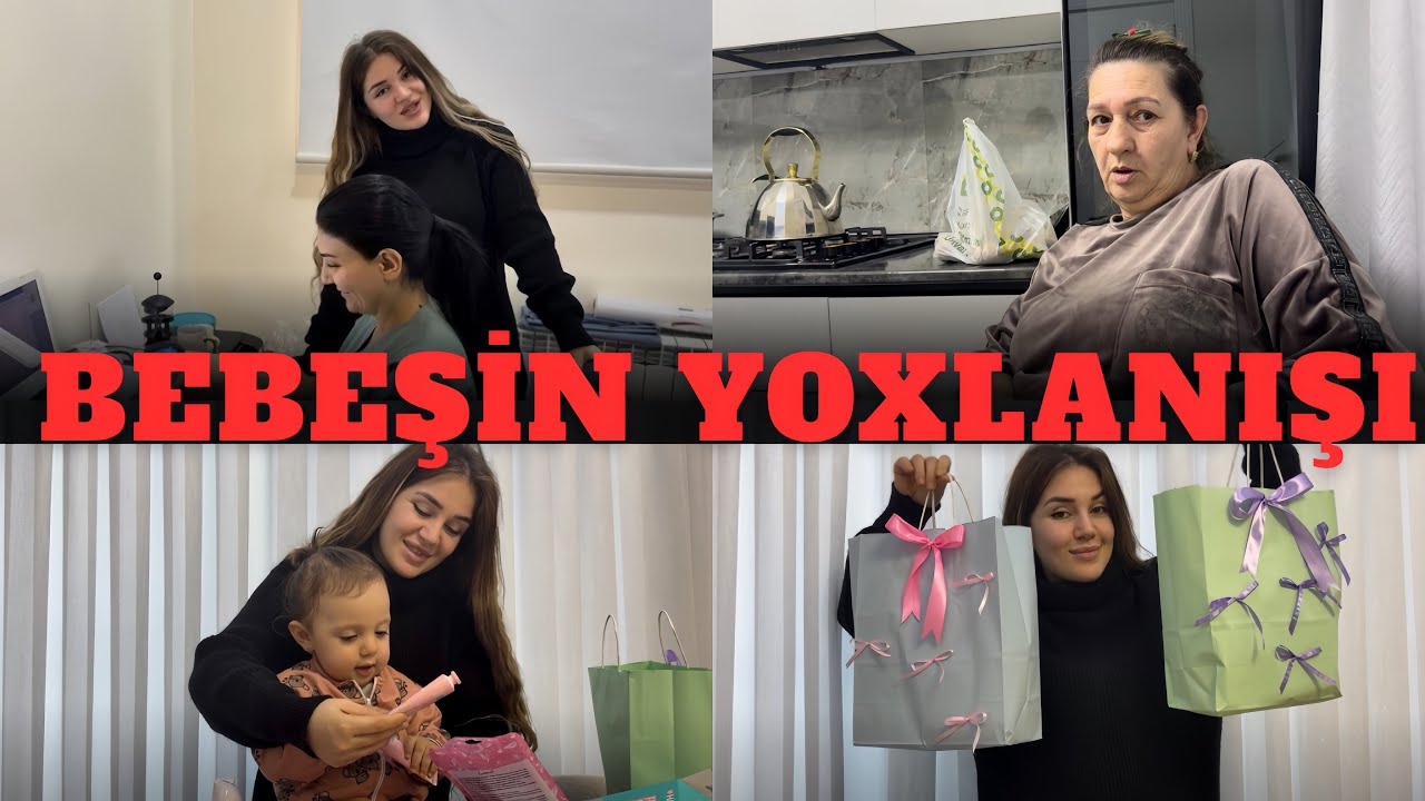 BEBEŞİN YOXLANIŞINA GETDİK 🥰 ALIŞ VERİŞ ETDİK HAZIRLIQ VLOĞU  HARA GEDİRİK SİZCE ? 
