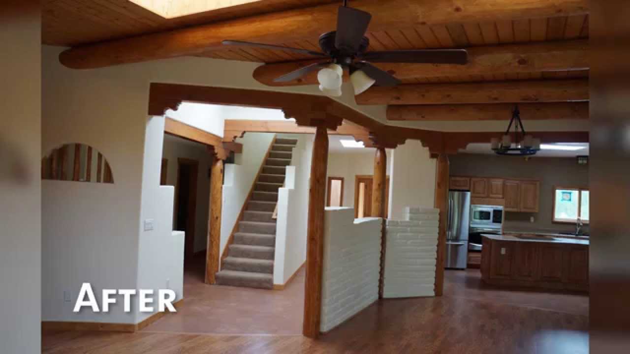 Large House Fire Damage Before and After - Paul Davis Restoration of NM