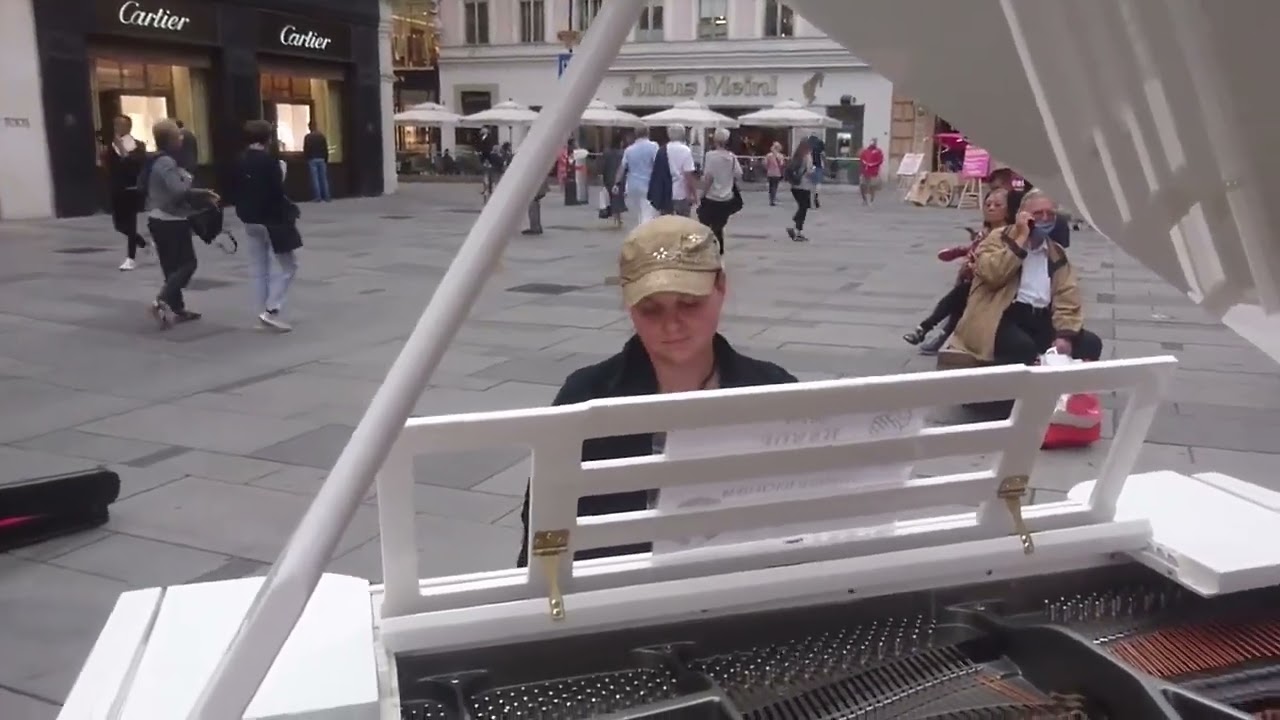 Street Piano! 🎶😍😎 Open Piano 😇6 Kopie