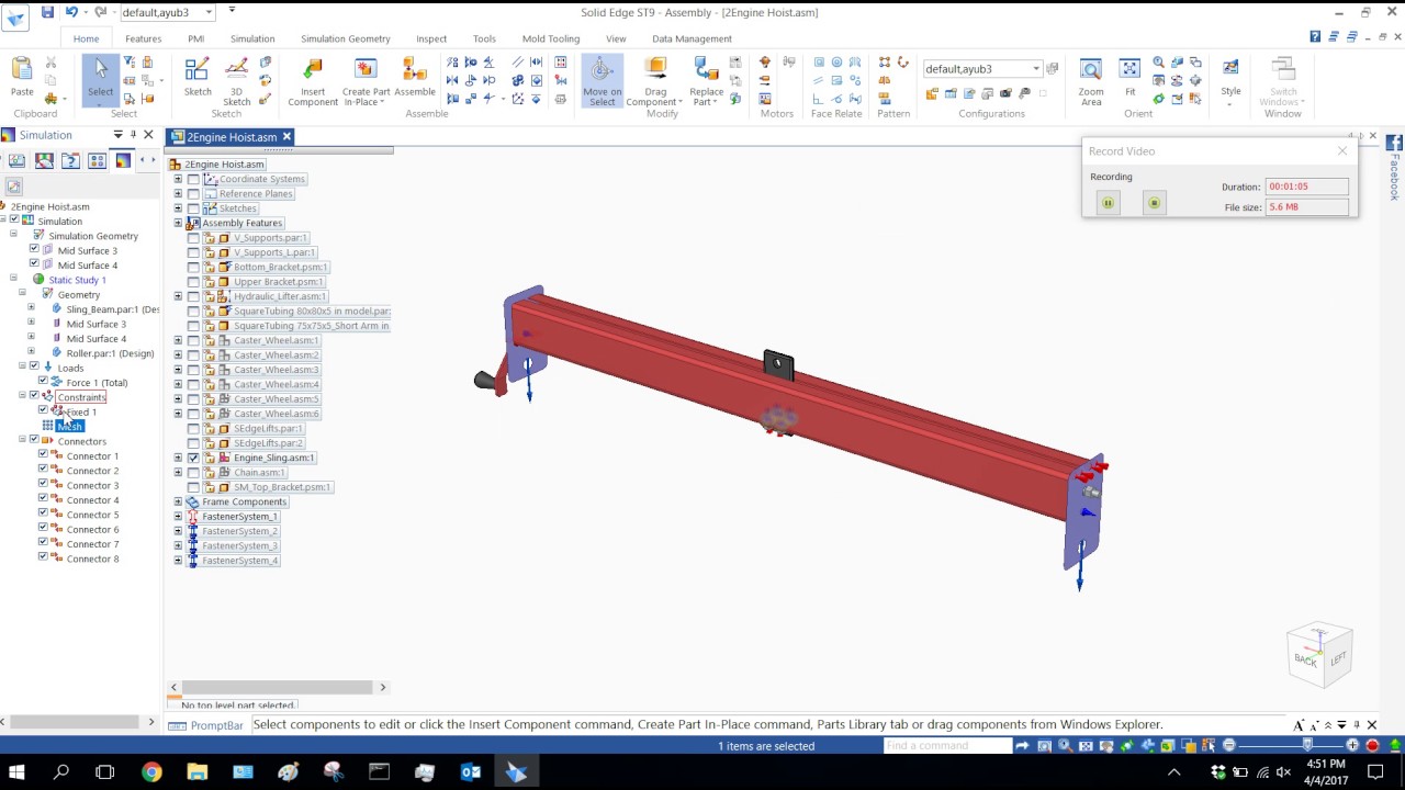 Solid Edge Simulation Error Cannot Mesh