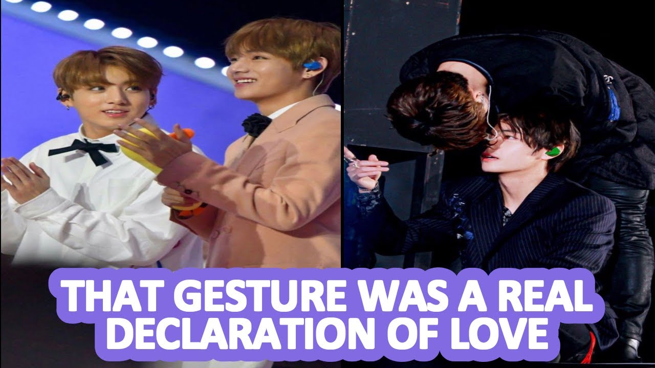 Every GESTURE from Jungkook PROVES that his LOVE for Taehyung is REAL 💜😭