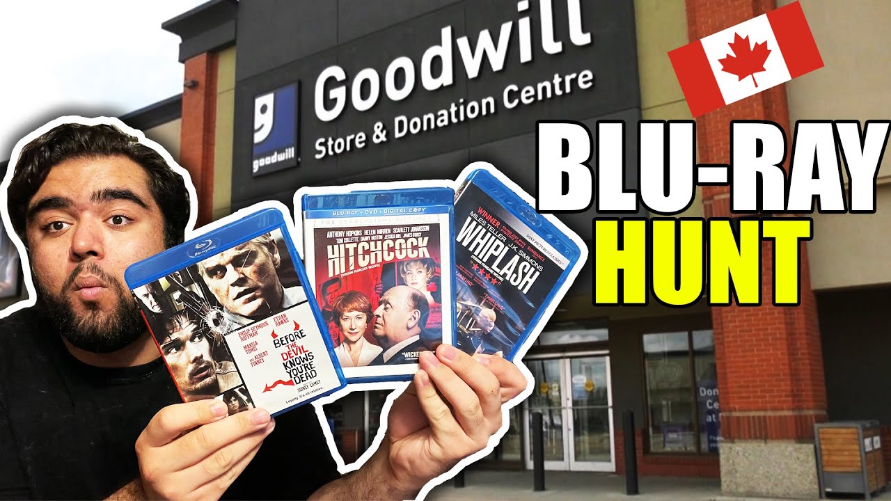 THRIFTING FOR BLU-RAYS!!