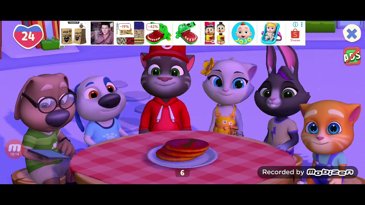 My talking tom friends 2 gameplay