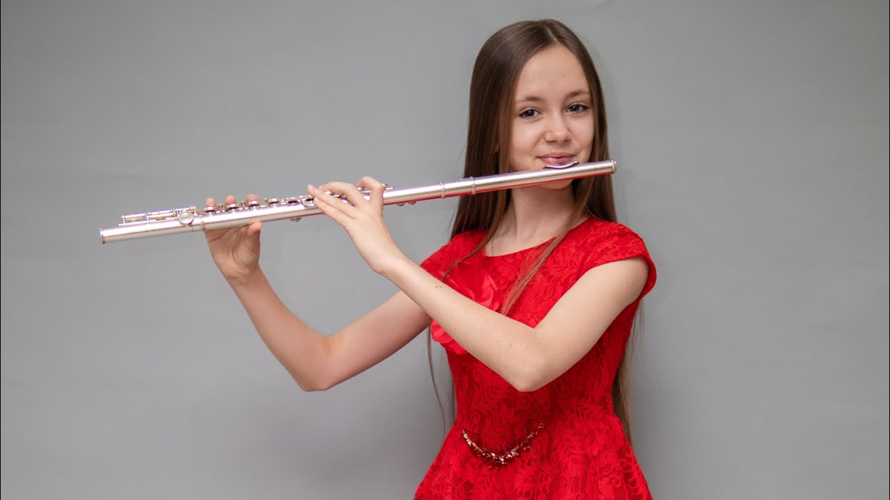 L. Ganne - Andante et Scherzo for flute and piano / Daria Shmatchenko , 13 y.o.