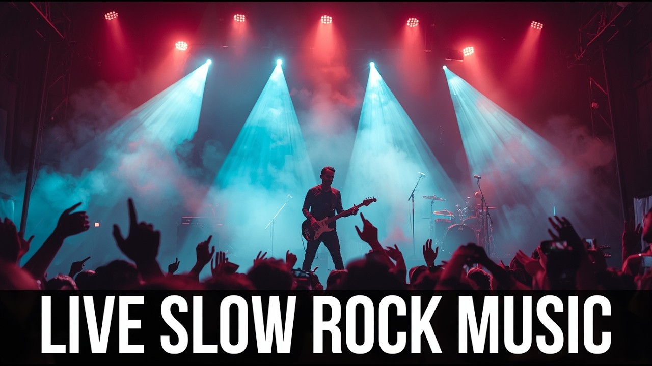 Slow Rock Instrumental Live – Relaxing Guitar Vibes