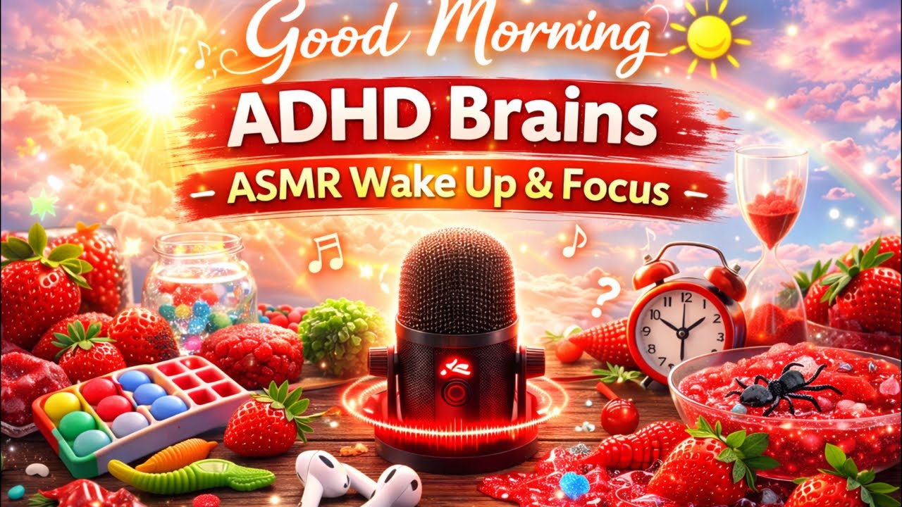 ASMR Good Morning ADHD Brains ☀️ ASMR Wake Up & Focus