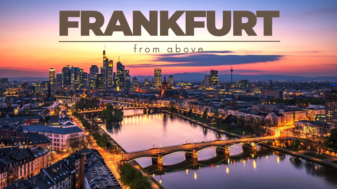 FRANKFURT AM MAIN FROM ABOVE (GERMANY) | 4K | Fascinating sights from a bird's eye view