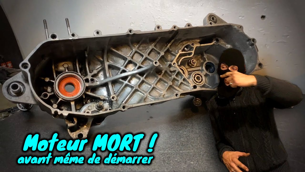 MONTAGE vilebrequin Malossi mhr mbk booster en 2min 