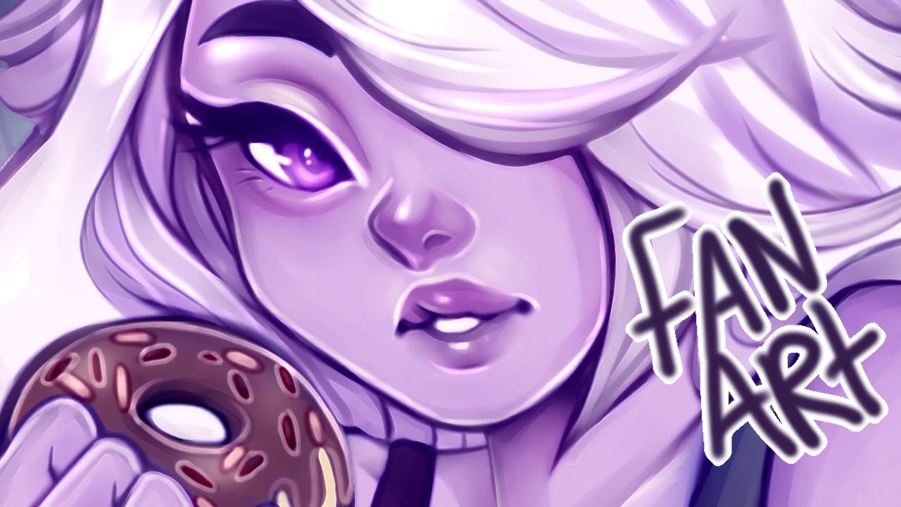 Amethyst - Steven Universe Speedpainting