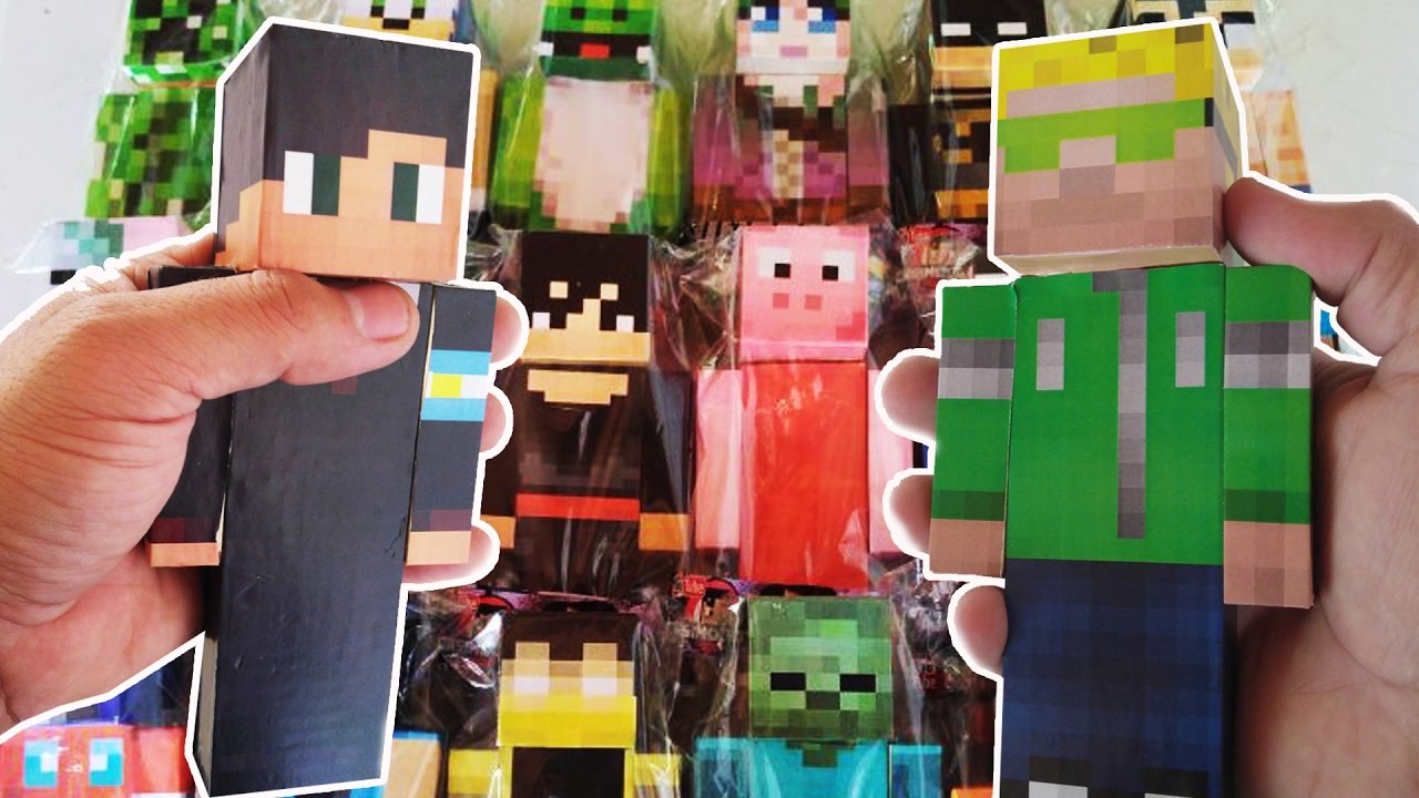 EL MUÑECO DE TIO WALKY Y MILO (BEBE MILO) - LAS CAJITAS SORPRESAS DE MINECRAFT