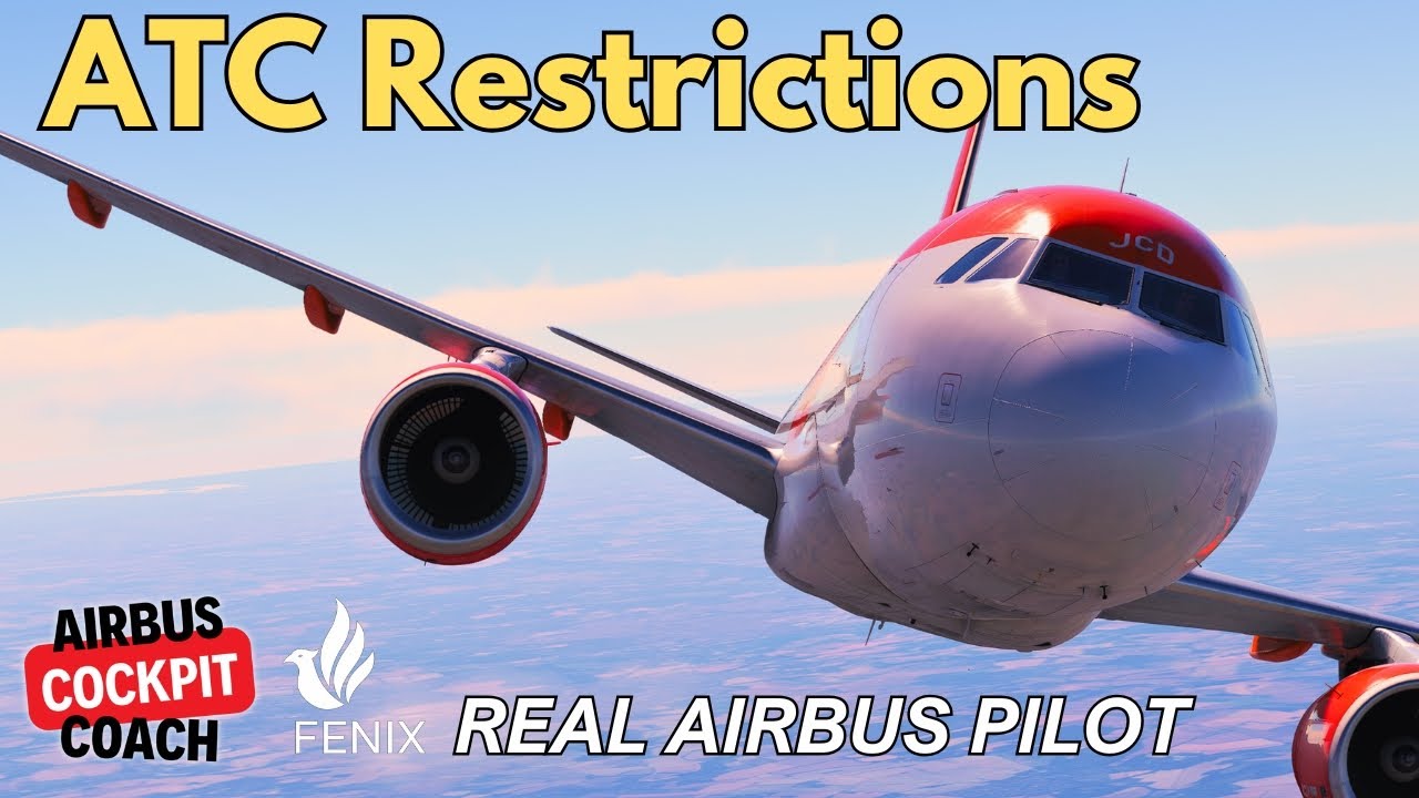 How to Enter ATC Restrictions in A320 MCDU | MSFS 2024 Tutorial by Real Pilot