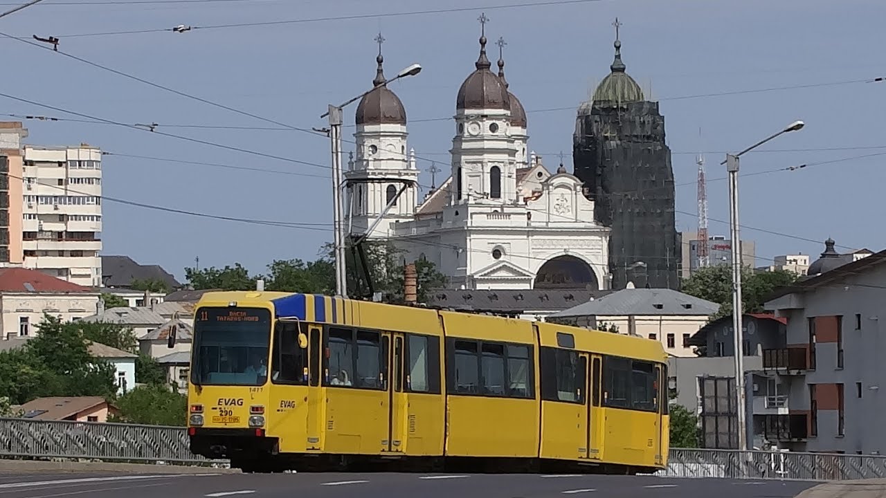 Tramvaiele M6D și M8C ale CTP Iași - partea I