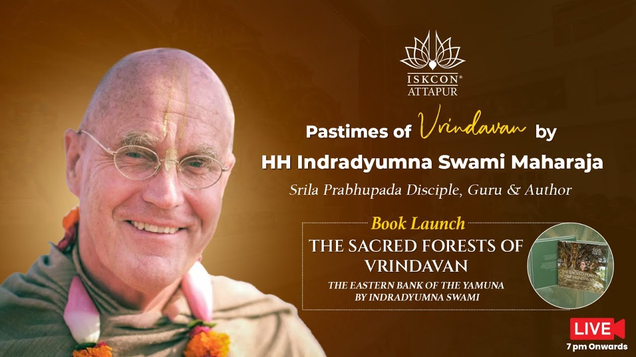 Special class on Pastimes of Vrindavan by His Holiness Indradyumna Swami Maharaja