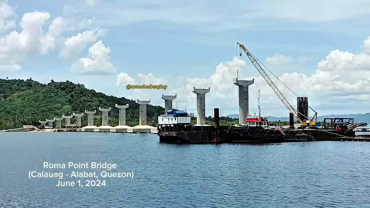 ROMA POINT BRIDGE UPDATE 2024 #romapointbridgeupdate #alabatbridge