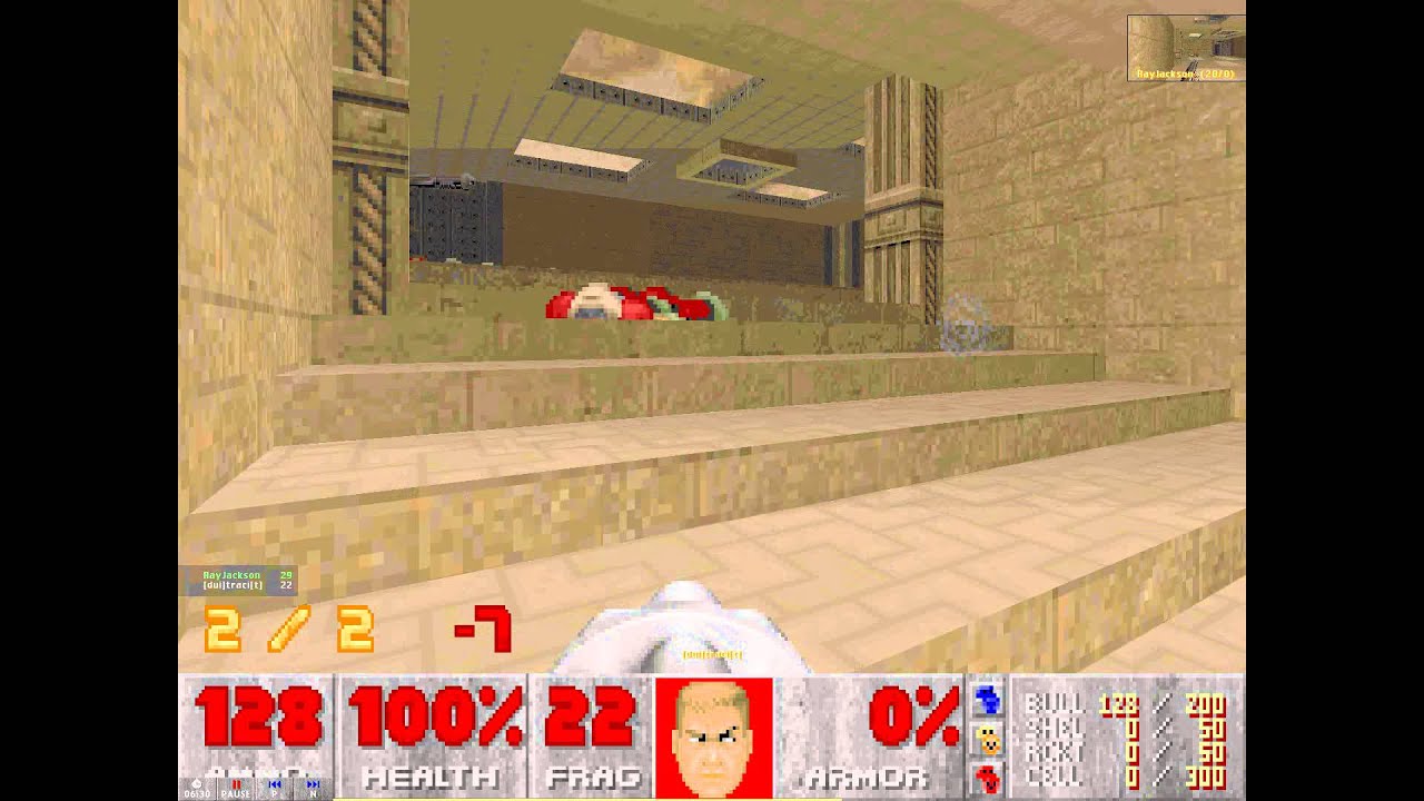ZDaemon Doom Deathmatch 06-28-2013 (Part 3) dwango8.wad Map07