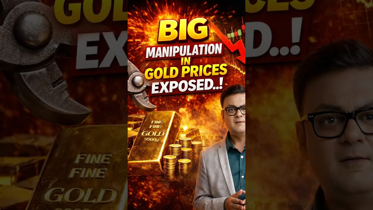 Big Crash In Gold Prices Explained | Why is Gold Price Falling | Gold Manipulation #goldprice #gold