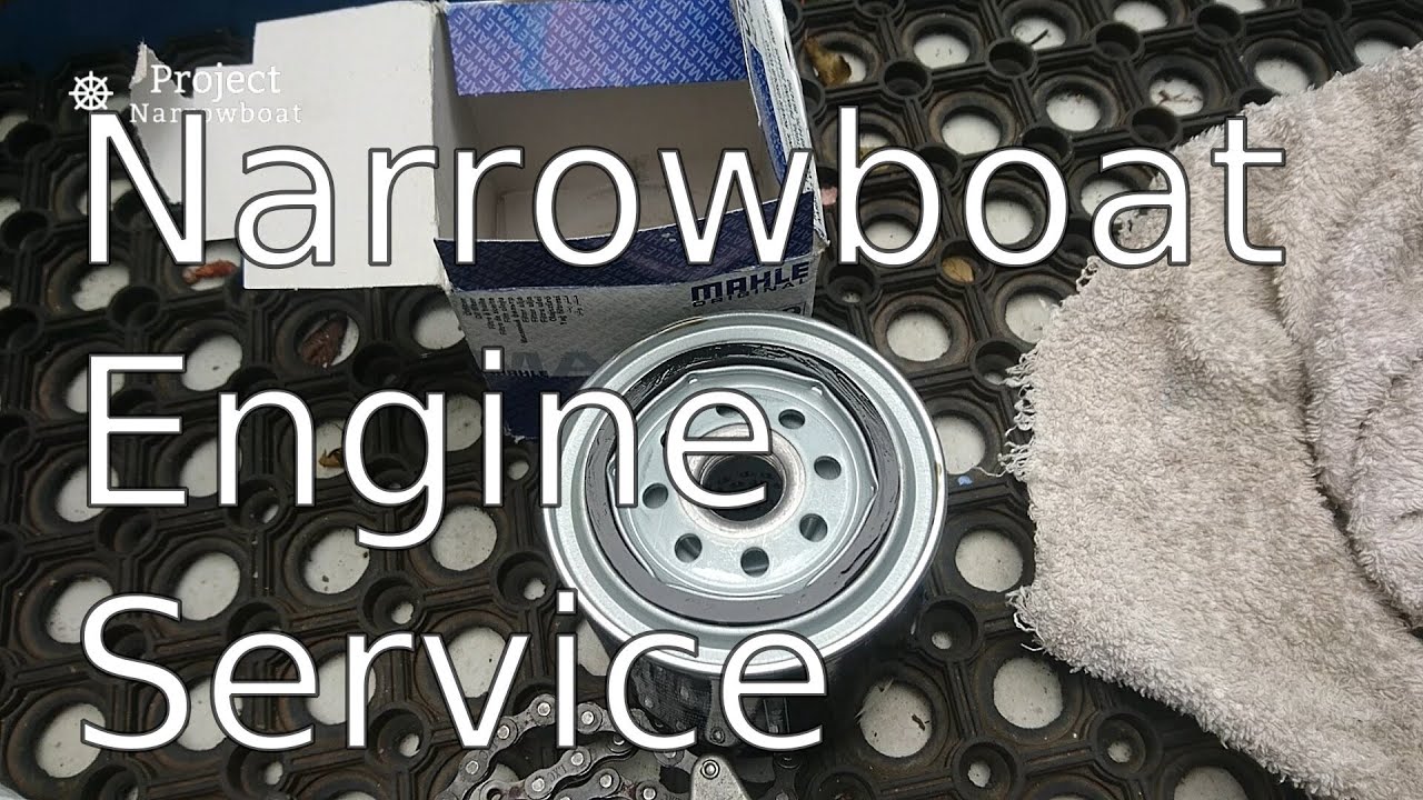 Project Narrowboat ep 11 - Full Engine Service